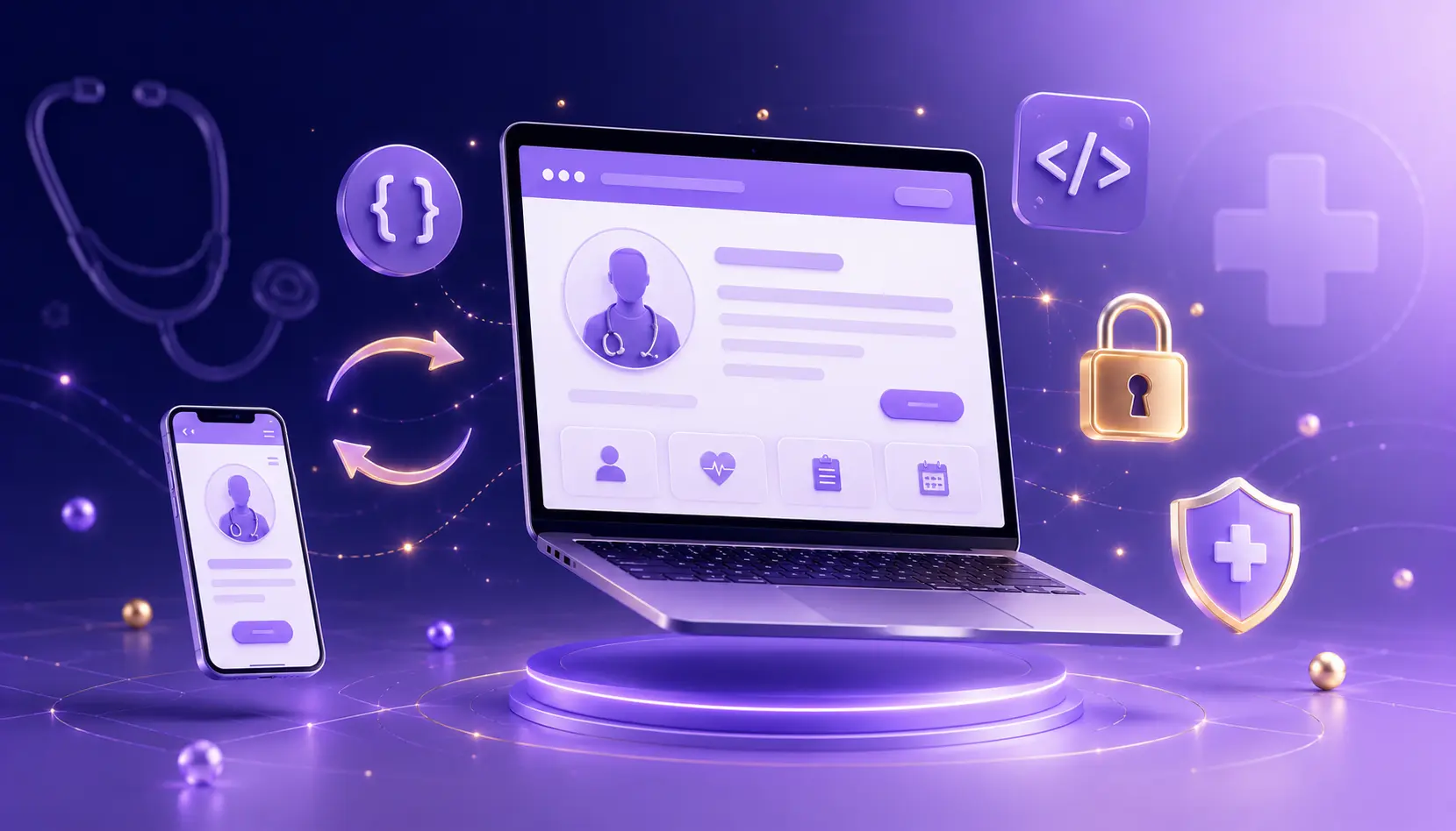 Como criar site para médico em 2026, estrutura, tecnologia, SEO, conversão