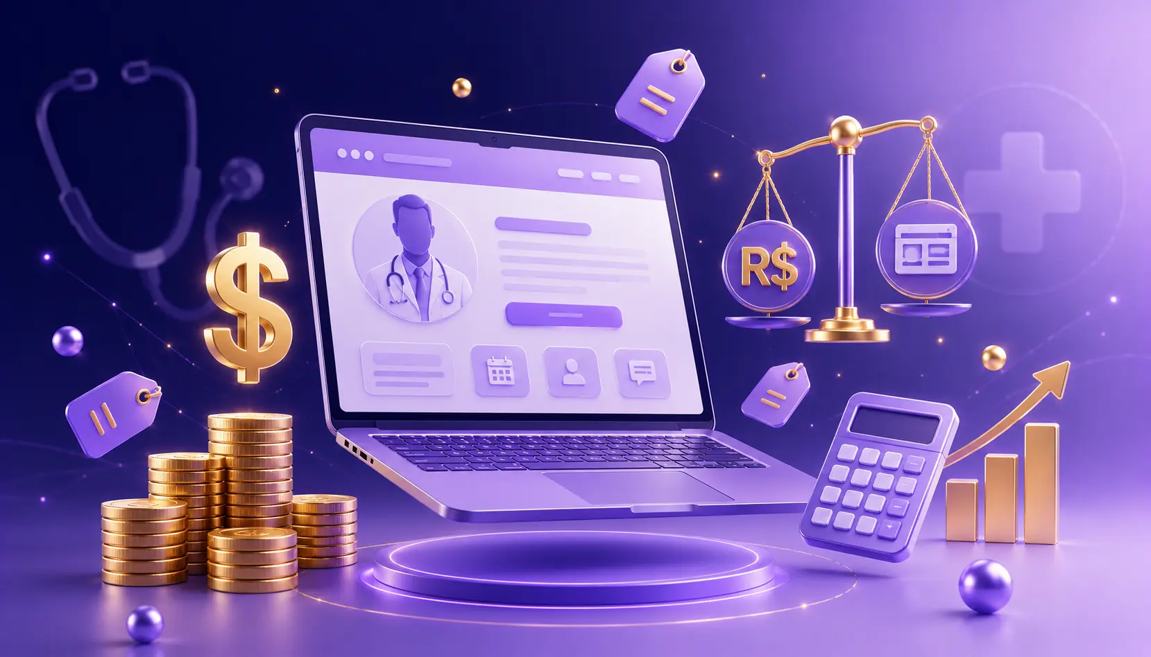 Quanto custa fazer site médico em 2026 — preços, plataformas e ROI
